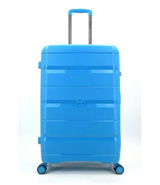 Decent Straight-Line Grote koffer Petrol blauw