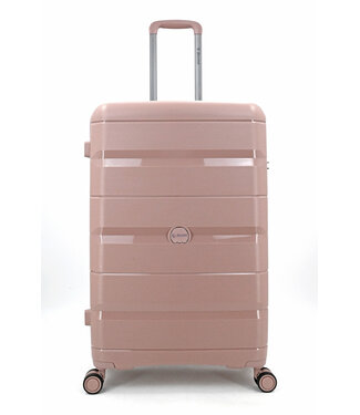 Decent Straight-Line Grote koffer Roze