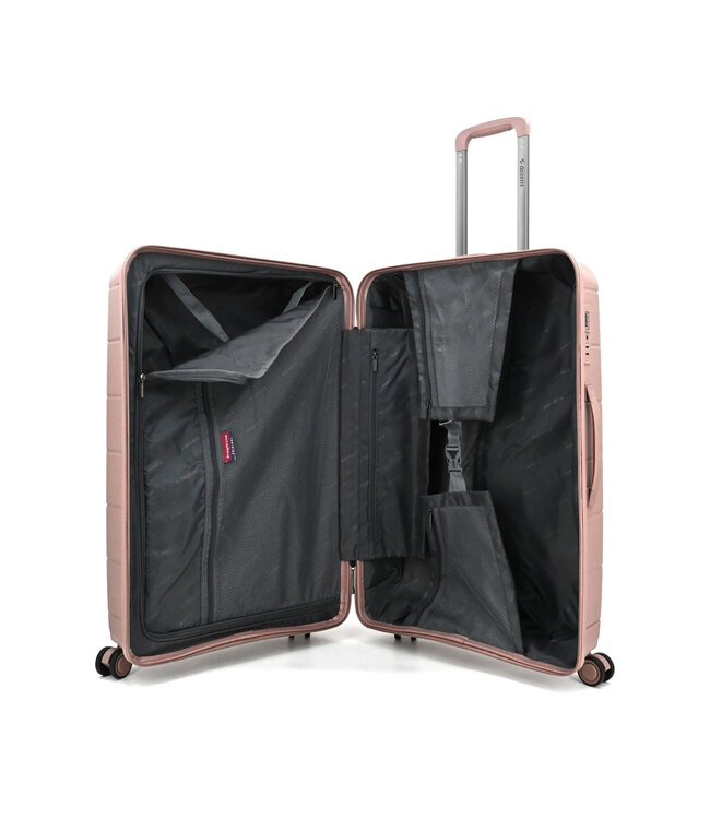 Decent Straight-Line Grote koffer Roze 76x49x29 CM