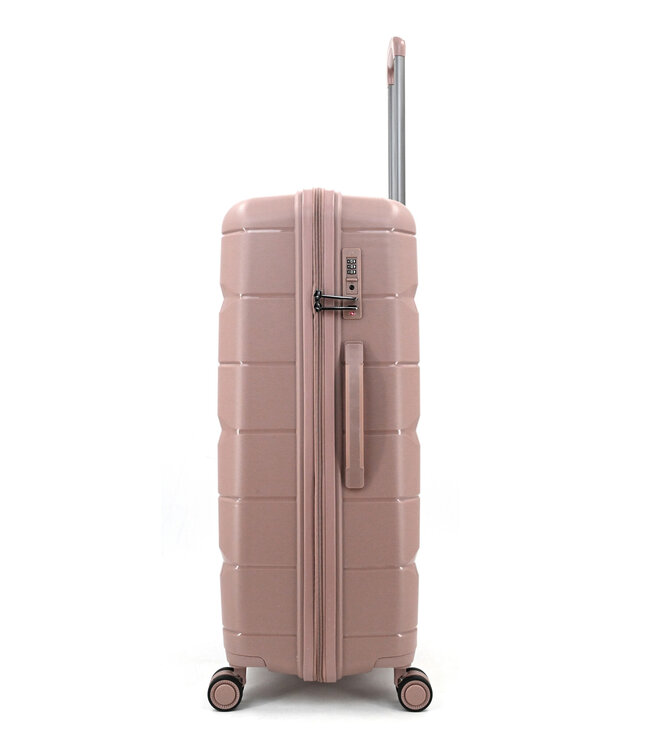 Decent Straight-Line Grote koffer Roze 76x49x29 CM