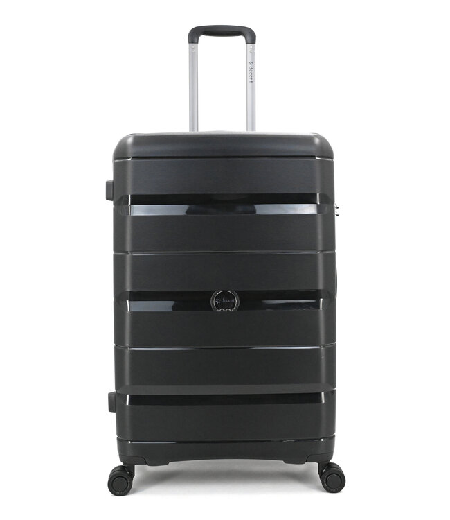 Decent Decent Straight-Line Set de Valises Noir 77x50x31cm