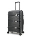 Decent Decent Straight-Line Set de Valises Noir 77x50x31cm