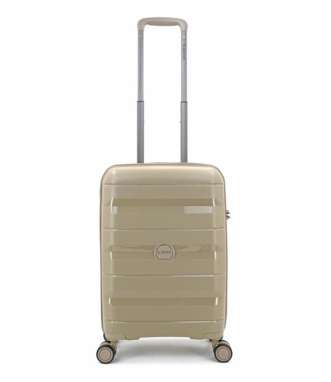 Decent Decent Straight-Line Set de Valises Champagne 77x50x31cm