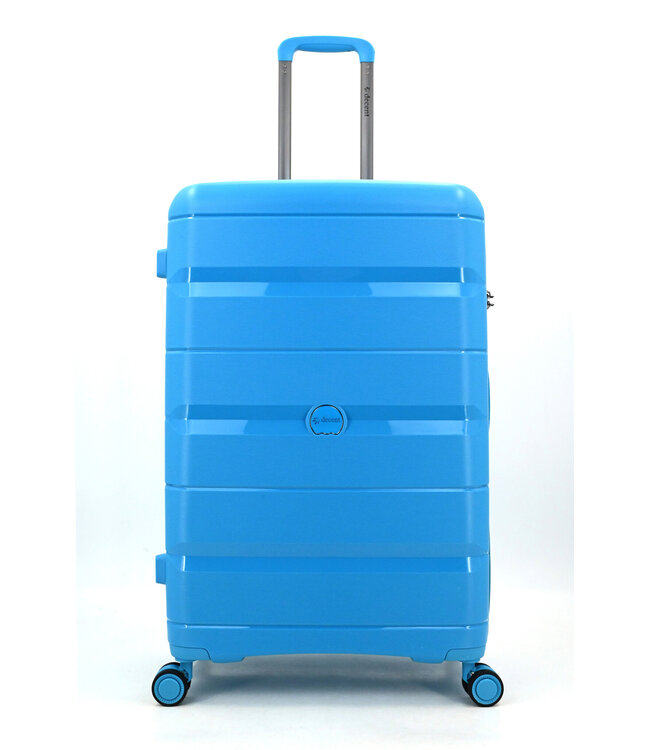 Decent Straight-Line Kofferset Petrol blauw