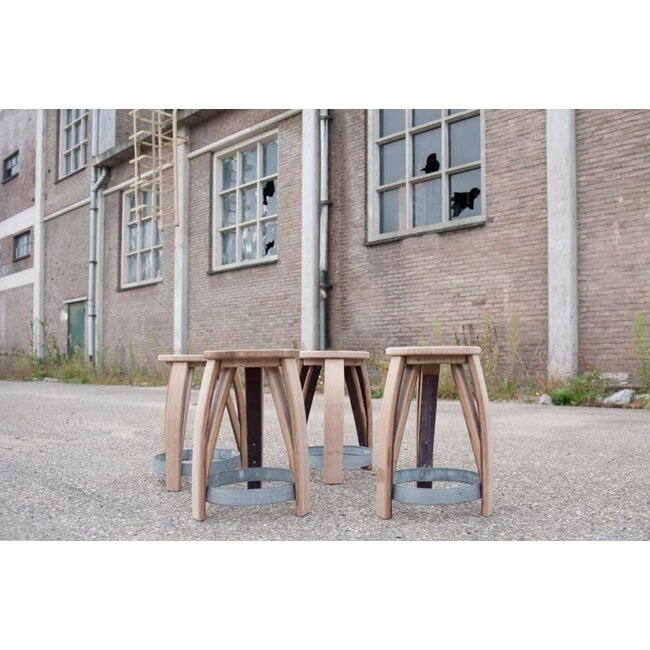 Weinfass Hocker "Ruby"
