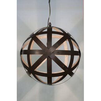 Große Hängeleuchte rost "Corsica"