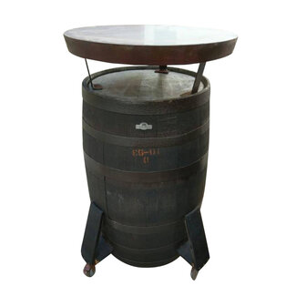 Stehtisch mit Rollen „Whisky“