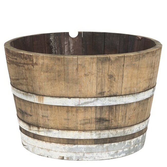 Weinfass-Kübel 1/2 von 225Ltr "Brandy"