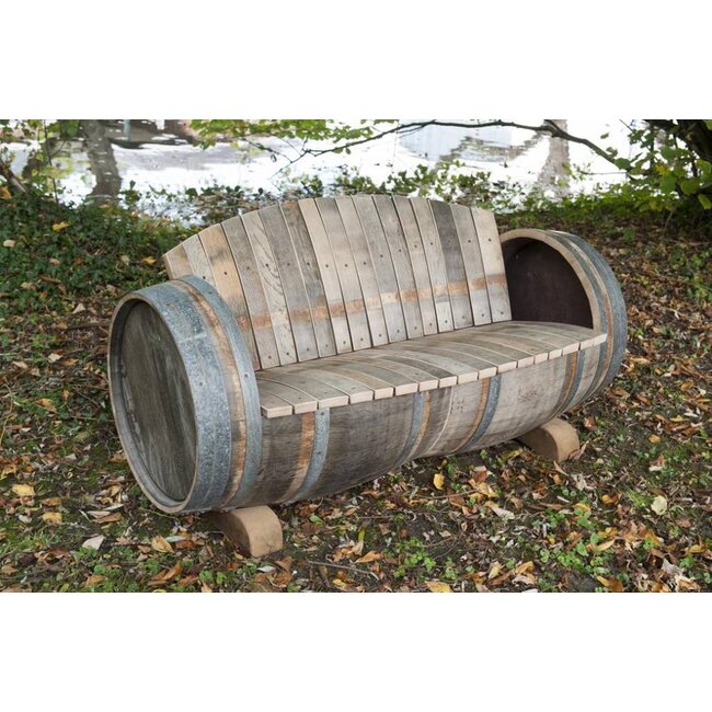 Weinfass Sofa "Brandy" unbehandelt