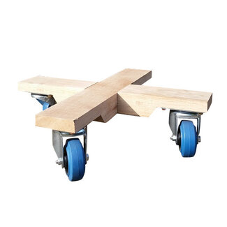 Holz-Regentonne "Trolley"