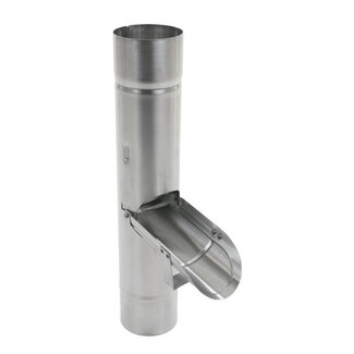 Zink-Regentonnen-Füllautomat mit Klappe