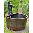 Wanne Whisky klein mit schwarze handpumpe