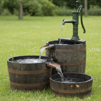 Wasser wanneen Whisky "3 delig"