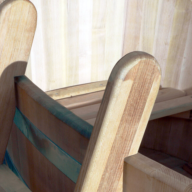 Luxus ovale badwanne mittel robinia