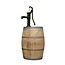 Holz-Regentonne 225L Eiche Weinfass mit pomp