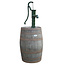 Holz-Regentonne 190L Eiche Weinfass mit pomp