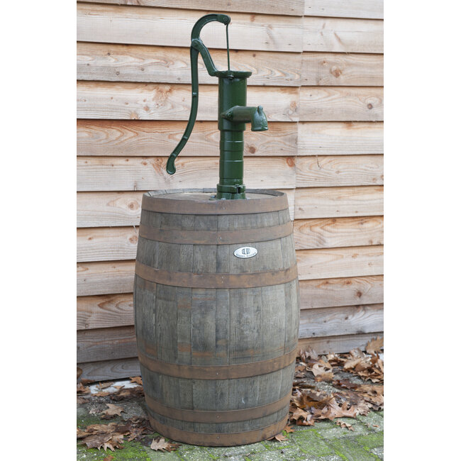 Holz-Regentonne 190L Eiche Weinfass mit pomp