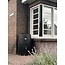 Holz-Regentonne 190 liter Black Edition DeLuxus