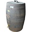 Holz-Regentonne 190 liter Black Edition DeLuxus