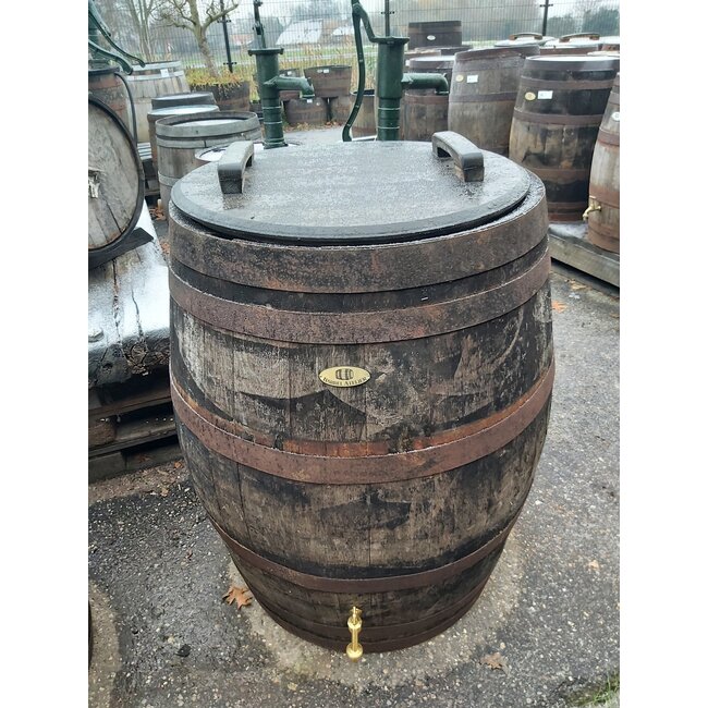 Holz-Regentonne „Whisky“ 500L los Deckel