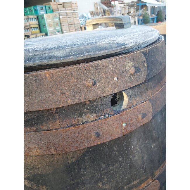 Holz-Regentonne „Whisky“ 500L los Deckel