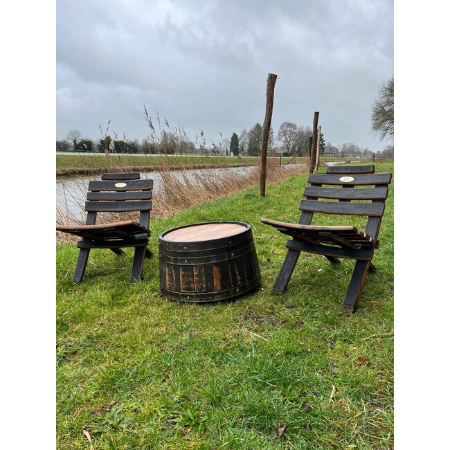 Whisky 'Charred' Chair