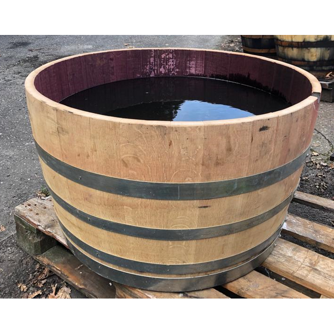 Weinfass-Kübel 1/2 von 500Ltr "Brandy"