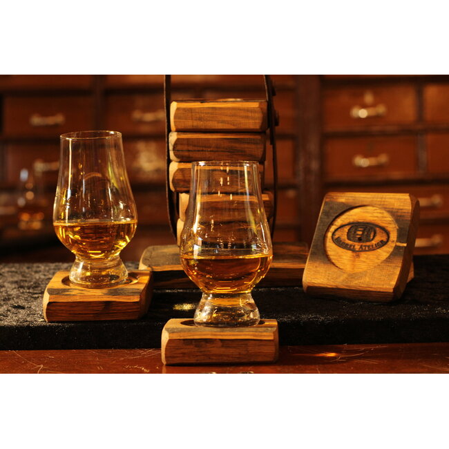 Set Untersetzers „Whisky“