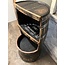 Display / Whiskyschrank 'Lowland' on wheels