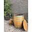 Cold BaRRRel DELuxus Large Holz-Regentonne mit trittleiter