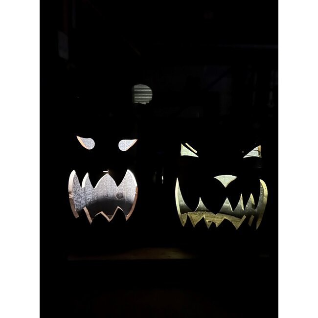 Barrel Halloween Spook Lights