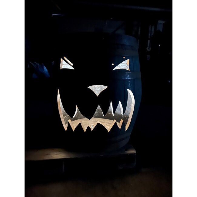 Barrel Halloween Spook Lights