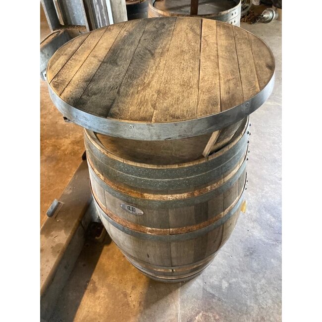 Weinfass-Stehtisch "Brandy" - Wood