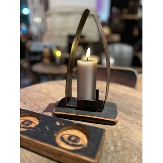 Barrel Candle holder