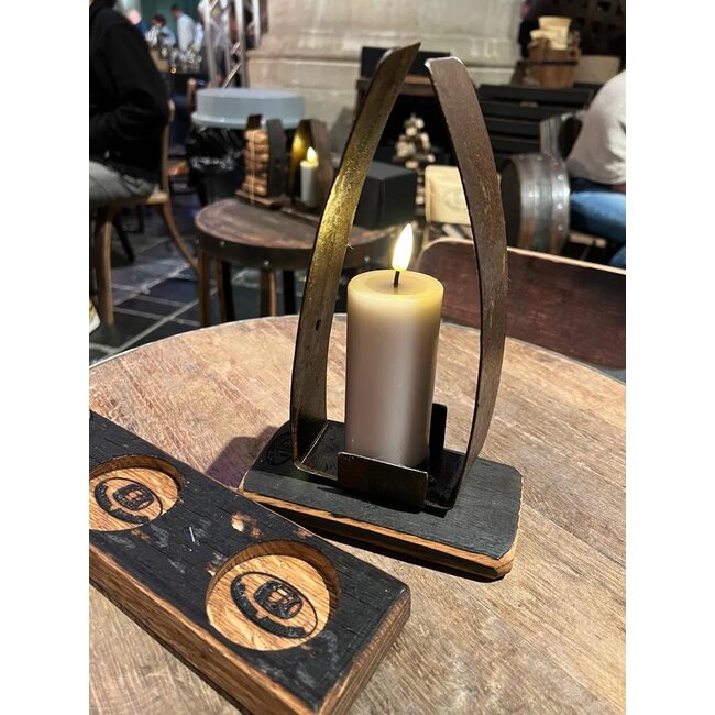 Barrel Candle holder