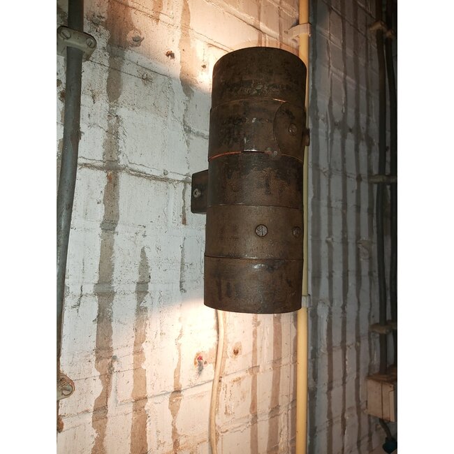 Wandlamp patiniert "Rustiek"