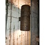 Wandlamp patiniert "Rustiek"