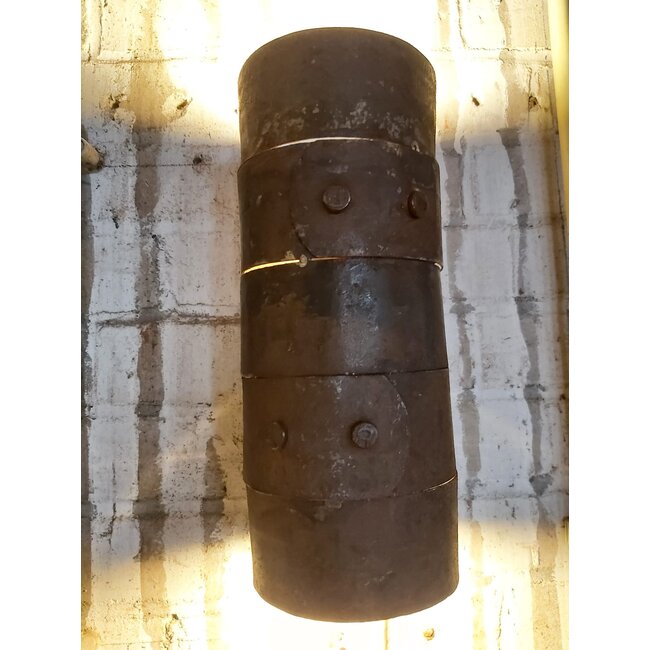 Wandlamp patiniert "Rustiek"