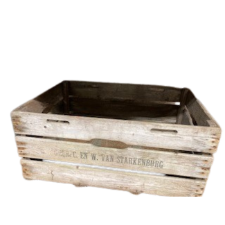 Obstkiste groß mit Gitterboden