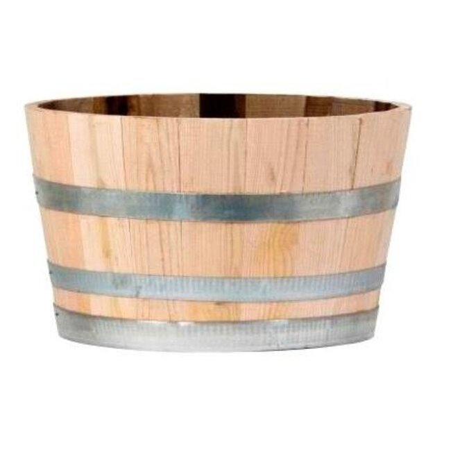 Kübel 'ALENTEJO' Naturel Schrankanienholz