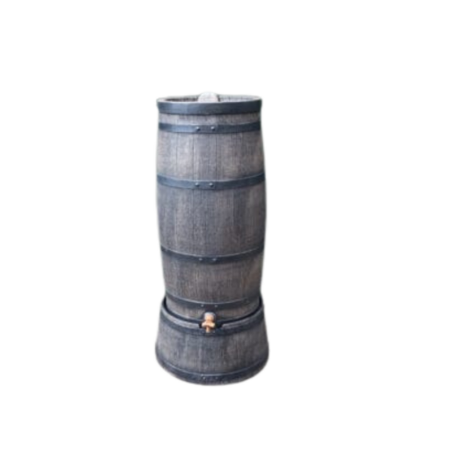 Regentonne Kunststoff 150 liter braun