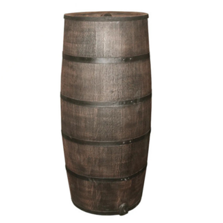 Regentonne Kunststoff 500 liter braun