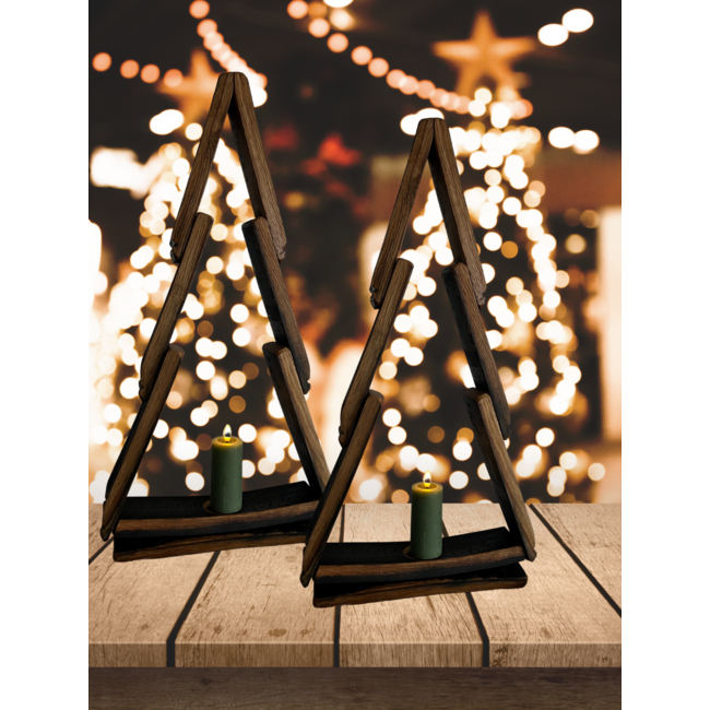 Bourbon Stave Weihnachtenbaum