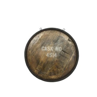 Prestige Cask Tauf weißh Engraving mancave