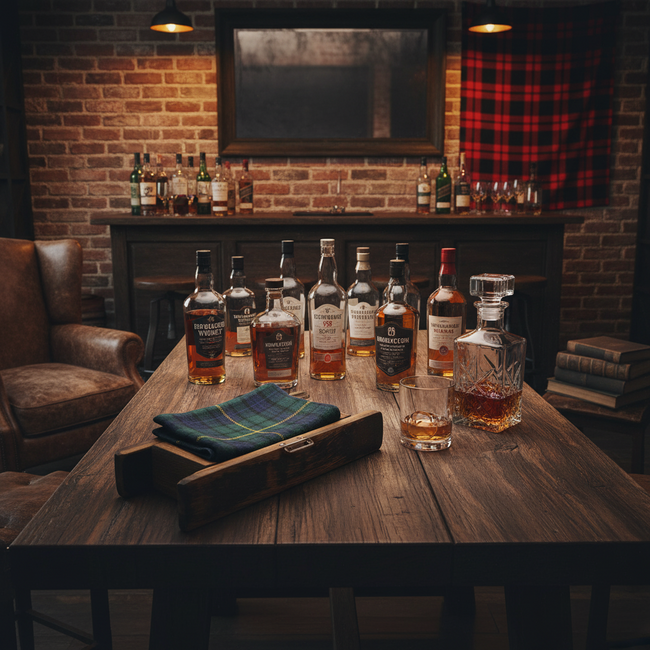 Whisky-Stiftehalter