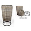 Rotan Regentonne Grau 200 liter