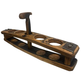 Flaschentray Barrelwood quattro