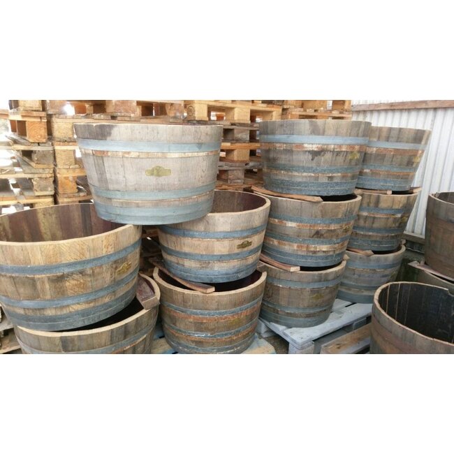 Weinfass-Kübel 1/2 von 225Ltr "Brandy" - Vermietung