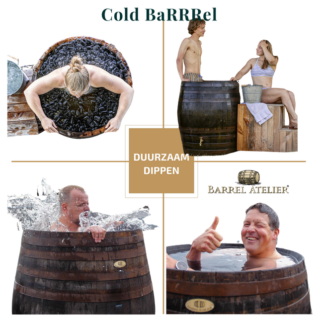Cold BarRRRrel XLarge Holz-Regentonne
