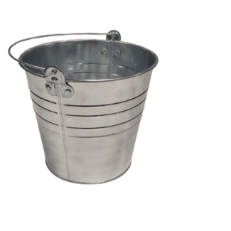 Zink Eimer 5, 7, 9, 12 und 16 liter - Robust & stilvoll